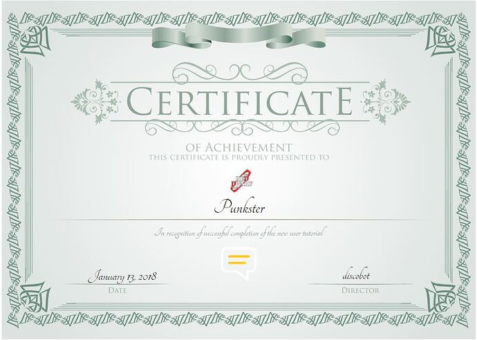Chrono Certificate