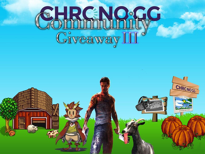 Chrono Community Giveaway 3 FINAL