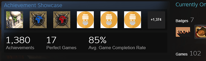 games and achievements
