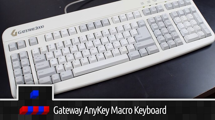 Gateway Anykey Keyboard