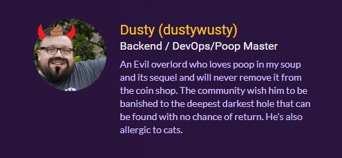 Dusty Profile