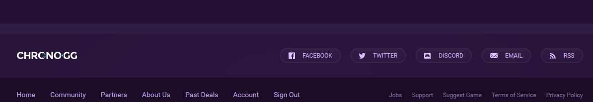 Chrono gg - Social Media Links